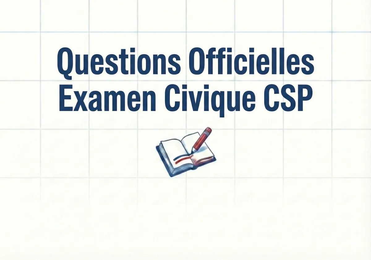 Questions officielles CSP