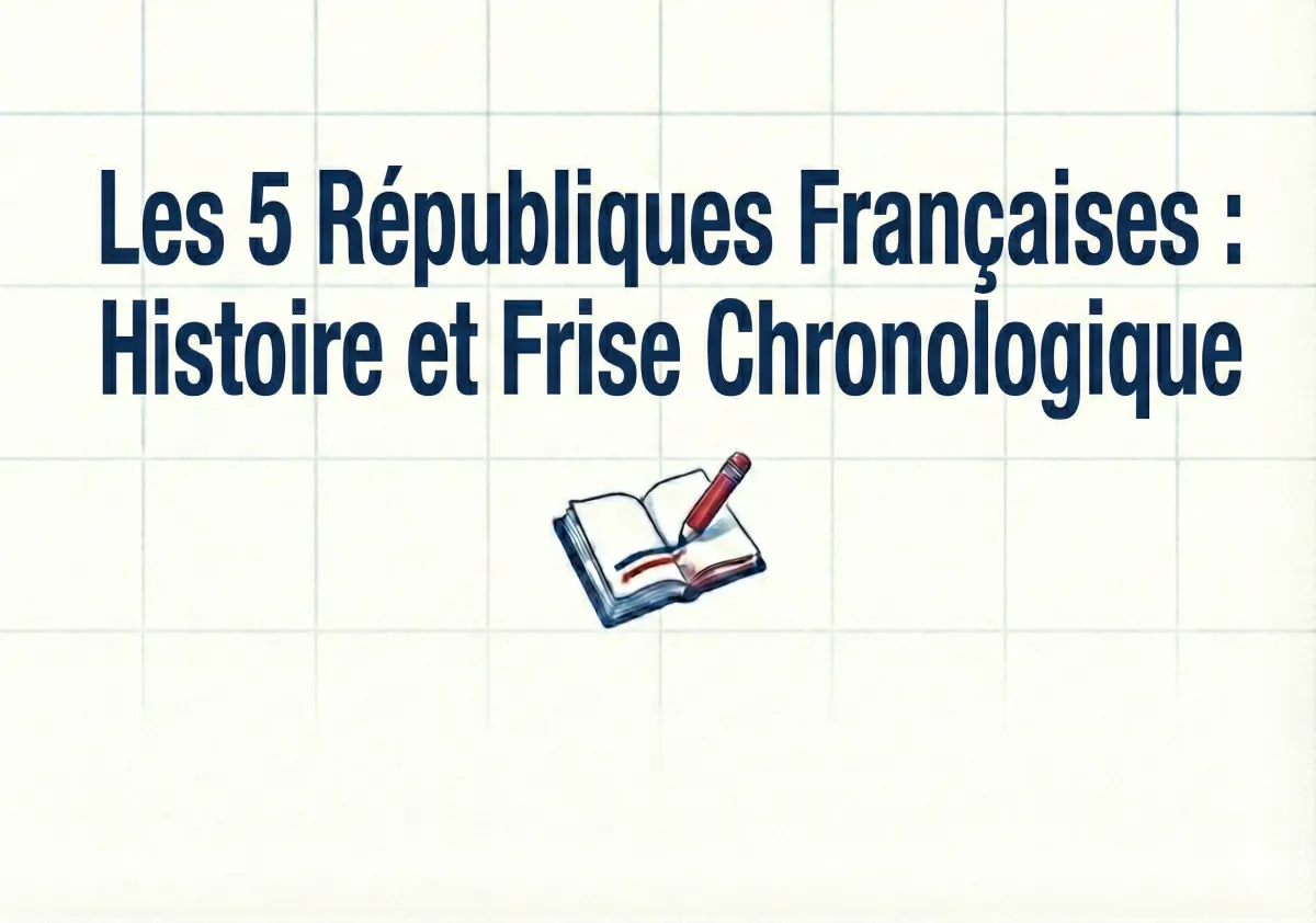 Les 5 Républiques françaises